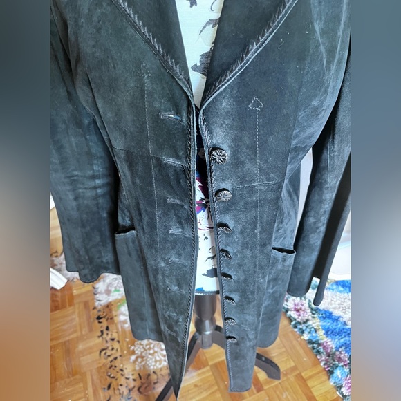 Stunning Anne Klein Leather Coat - Picture 5 of 11